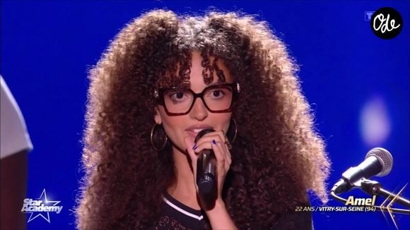Amel fait partie de la nouvelle promotion de la "Star Academy". Capture d'écran TF1