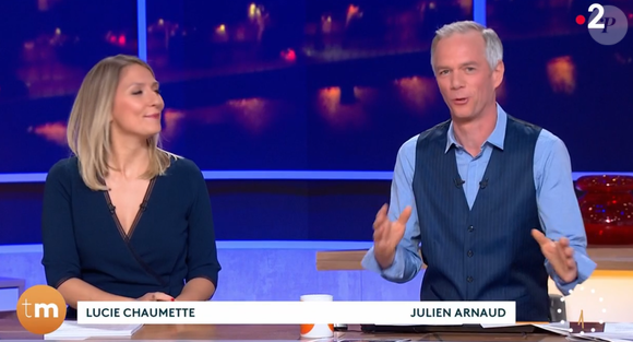 Flavie Flament remplacée par Lucie Chaumette dans "Télématin", le 10 avril 2025, sur France 2
