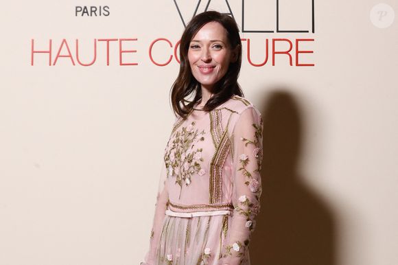 Gaëlle Pietri au photocall du défilé Giambattista Valli au pavillon Vendôme pour la collection Haute Couture Printemps/Eté 2025, le 27 janvier 2025. 

Photo : Christophe Clovis / Bestimage