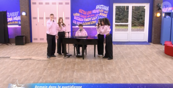 Extrait de la quotidienne de la "Star Academy"
