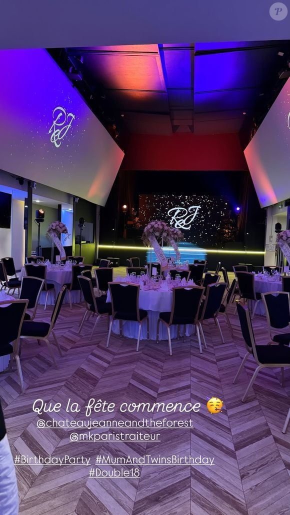 Le lieu, digne d’un conte de fées, offrait un décor féérique et une gastronomie raffinée : selon l’ancienne protégée de Geneviève de Fontenay, le buffet était tout simplement "de qualité", chaque détail pensé avec soin pour rendre cette journée et soirée inoubliables.

Elodie Gossuin fête l'anniversaire de Rose et Jules 20 décembre 2025 @Instagram