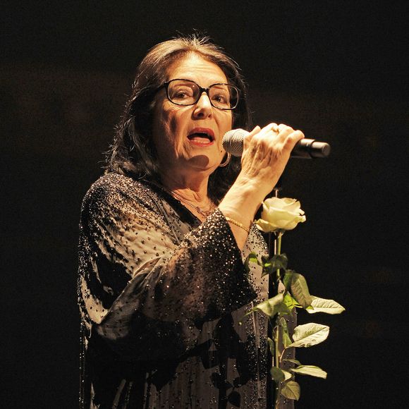 Nana Mouskouri en concert au Royal Albert Hall à Londres. Londres, Royaume-Uni - jeudi 25 septembre 2014. © Awais, /PCN/ABACAPRESS.COM