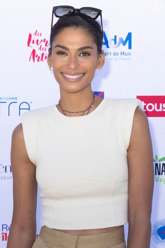Exclusif - Tatiana Silva - Festival des Livres et des Artistes organisé par l'association "Lecture pour Tous" engagée dans la lutte contre l'illettrisme au Mail Branly à Paris le2 juillet 2022.
© Pierre Perusseau/ Jack Tribeca / Bestimage