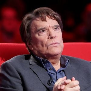 Enregistrement de l'émission "Le Divan" présentée par Marc-Olivier Fogiel avec Bernard Tapie en invité sur France 3 © Dominique Jacovides / Bestimage 