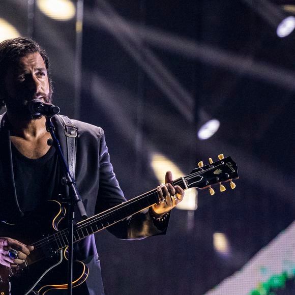 Exclusif - Maxim Nucci (Yodelice) - Concert hommage à Johnny Hallyday "Que je t'aime" à l'AccorHotels Arena Paris Bercy à Paris. Le 14 septembre 2021 © Borde-Jacovides-Moreau / Bestimage
