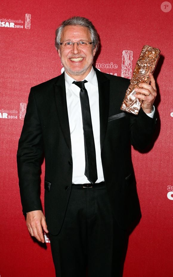 Nicolas Marie posant lors du photocall de la 39e cérémonie des César du cinéma qui s'est tenue au Théâtre du Chatelet à Paris, France, le 28 février 2014. Photo by Bernard-Briquet-Orban/ABACAPRESS.COM