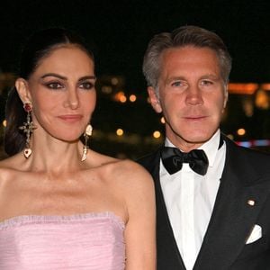 e prince Emmanuel-Philibert de Savoie et Adriana Abascal lors du dîner de gala de l'association de l'Ordre des Saints-Maurice-et-Lazare au Yacht Club de Monaco, le 26 novembre 2025. 

© Bruno Bebert / Bestimage