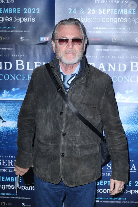 Tcheky Karyo assiste au ciné-concert 'Le Grand Bleu' au Palais des Congrès de Paris, France, le 25 septembre 2022. Photo par Jerome Dominé/ABACAPRESS.COM