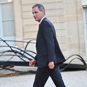 Rodolphe Saadé (Pdg de CMA - CGM) - Dîner d'état de l'Elysée pour le président sud-coréen Lee Jae Myung le 8 septembre 2026 © Christian Liewig/Bestimage