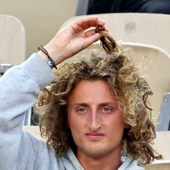 Joalukas Noah lors de la rencontre de tennis fauteuil entre S.Houdet et M.delaPuente en quart de finale des jeux paralympiques Paris 2024 le 4 septembre 2024. © Dominique Jacovides / Bestimage