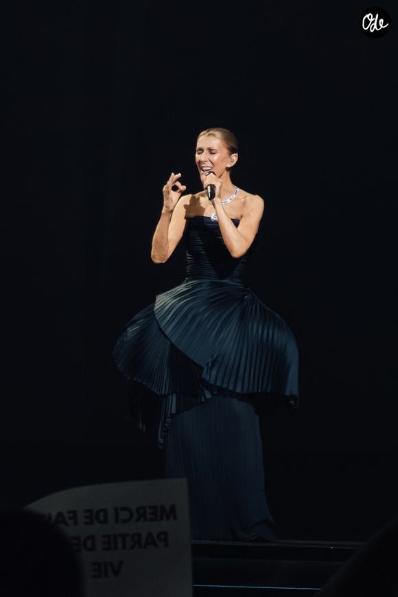 La diva québécoise a prouvé que sa voix légendaire restait totalement intacte en enchaînant ses plus grands succès avec une puissance déconcertante. 

Celine Dion, tenue et bijoux Boucheron, lors de son premier concert à la Plénitude Arena à Paris La Défense le 12 septembre 2026. Agence / Bestimage