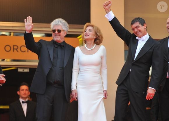 Pedro Almodovar et Marisa Paredes au Festival de Cannes en 2011