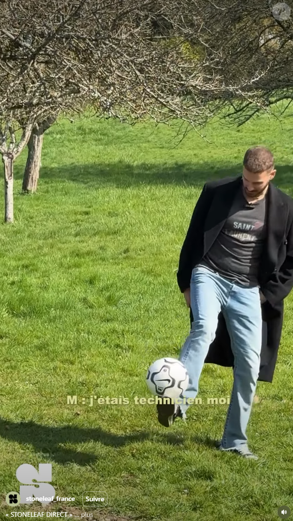 M. Pokora ouvre les portes de sa maison de campagne.