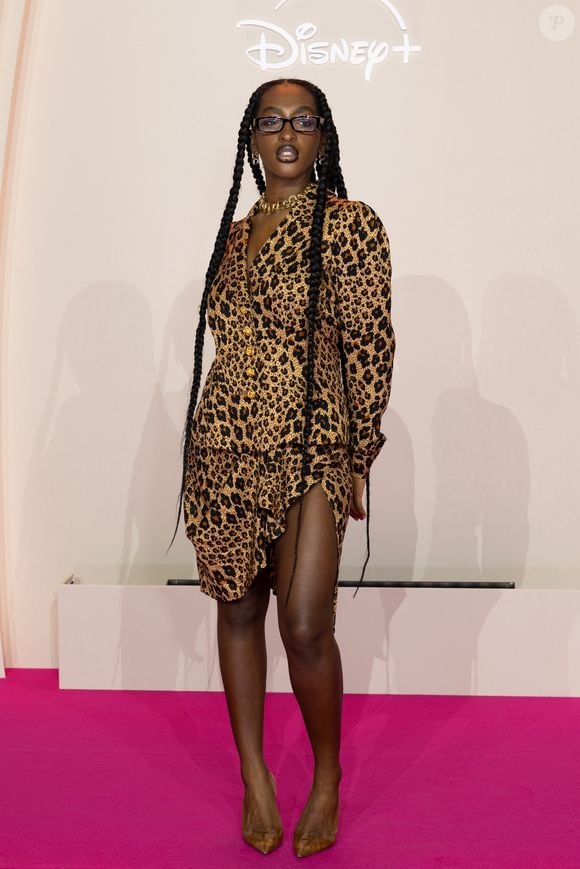 Ebony - Photocall de la première de la série All's Fair Disney+ à la Maison de la Chimie à Paris, France, le 21 octobre 2025. © Cyril Moreau/Bestimage