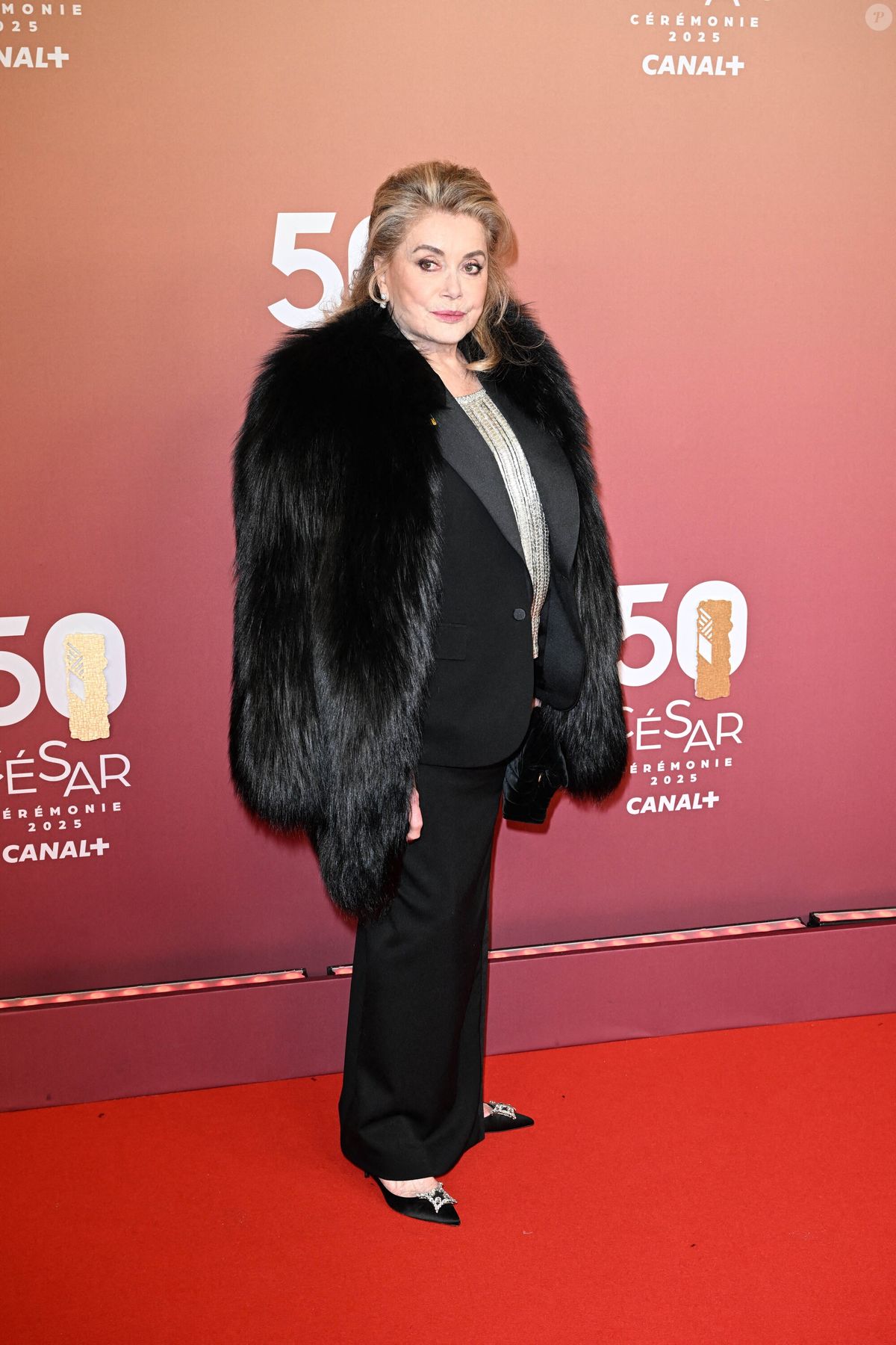 Photo : Catherine Deneuve arrive à la 50e cérémonie des César à L ...