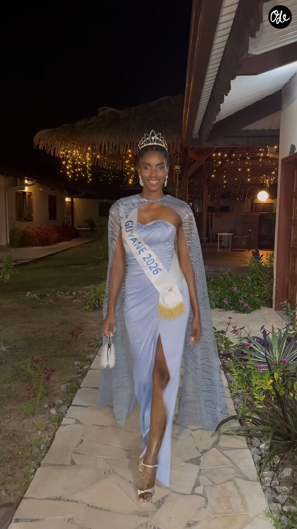 Sandra Justine, Miss Guyane 2026 en route pour Miss France 2027.