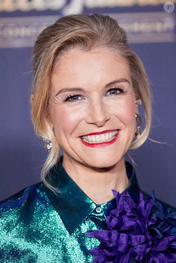 Exclusif - Louise Ekland au photocall du "Gala des pièces jaunes, le concert événement" à La Défense Arena à Nanterre, le 23 janvier 2025.

Photo : Jacovides / Moreau / Bestimage