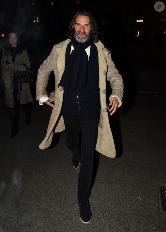 Frédéric Beigbeder - Arrivées au défilé de mode prêt-à-porter automne-hiver 2023/2024 "Schiaparelli", à l'hôtel d'Evreux, place Vendôme, lors de la Fashion Week de Paris. Le 2 mars 2023 © Veeren-Christophe Clovis / Bestimage