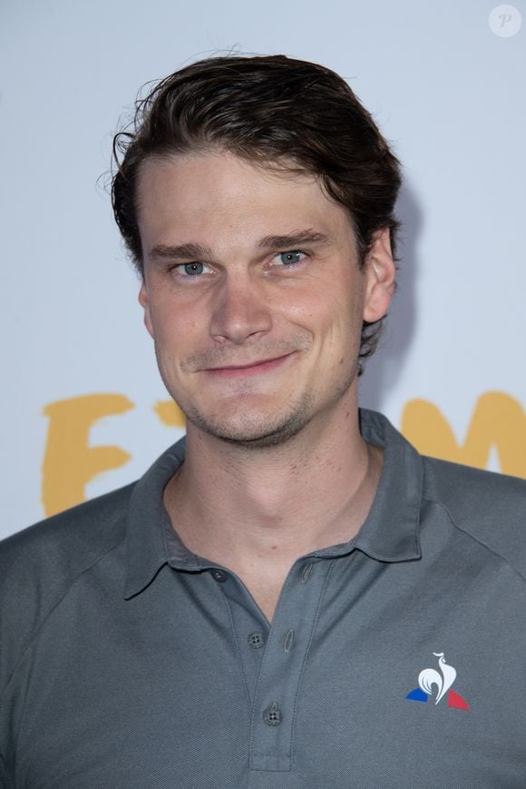 Yannick Agnel - Photocall - Etam Live Show 2019 au Stade Roland Garros à Paris le 24 septembre 2019. © Rachid Bellak / Bestimage