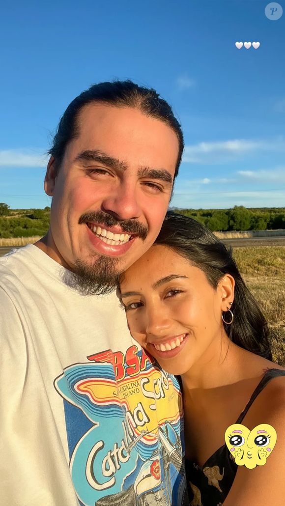 Inca Pagny, le fils de Florent Pagny, partage sur ses réseaux sociaux une photo de sa petite-amie.