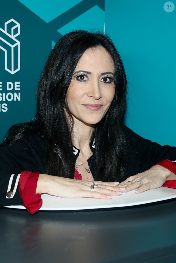 Fabienne Carat - Soirée "Silent museum party" au musée de l'illusion à Paris,, le- 13 mars 2025. © Christophe Clovis / Bestimage