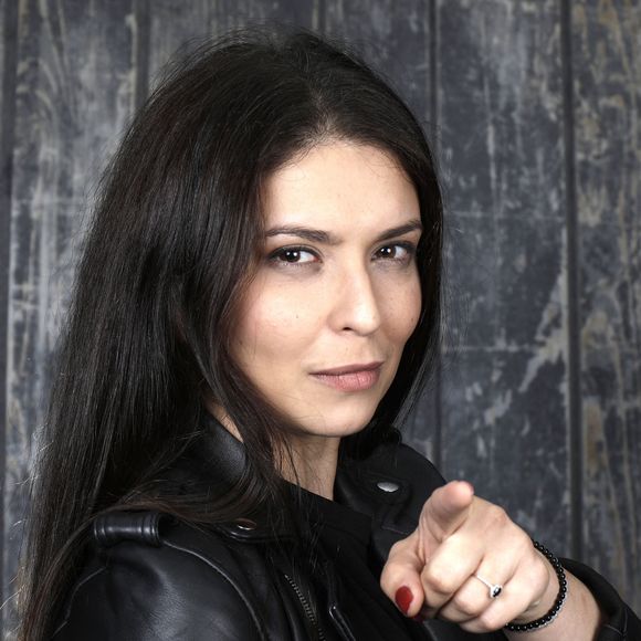 Portrait de Lucie Bernardoni lors de l'enregistrement de l'émission "Chez Jordan" à Paris. Le 6 Juin 2022.