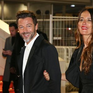 Christophe Maé et sa femme Nadège Sarron - 21ème édition des NRJ Music Awards au Palais des festivals à Cannes le 9 novembre 2019. © Dominique Jacovides/Bestimage