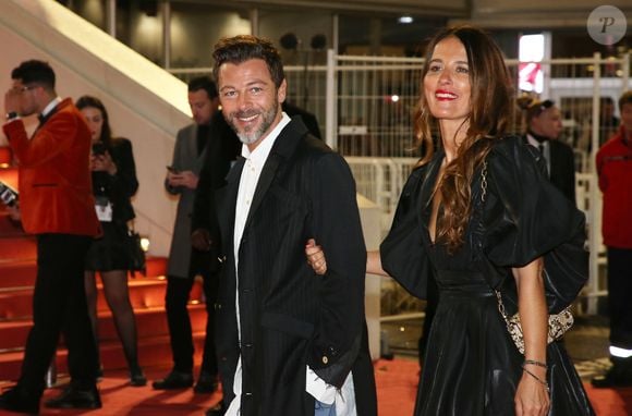 Christophe Maé et sa femme Nadège Sarron - 21ème édition des NRJ Music Awards au Palais des festivals à Cannes le 9 novembre 2019. © Dominique Jacovides/Bestimage
