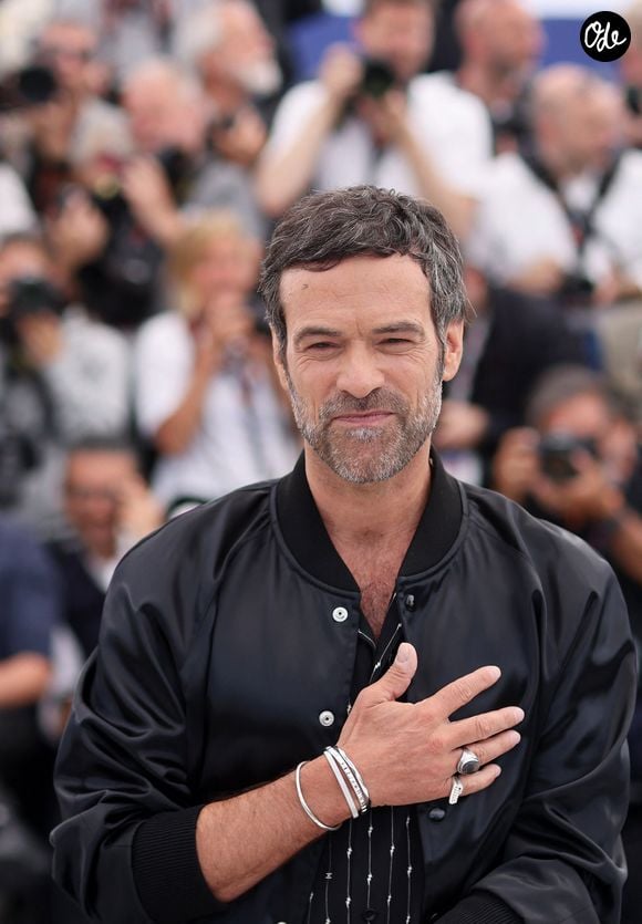 Romain Duris au photocall de "Le règne animal" lors du 76ème Festival International du Film de Cannes, le 18 mai 2023. © Jacovides/Moreau/Bestimage