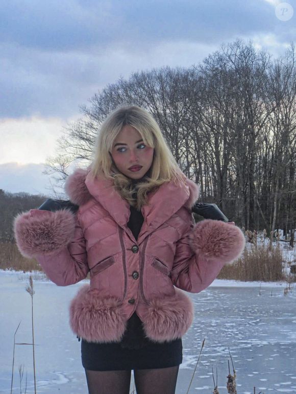 Capture d'écran de Sabrina Carpenter, dernière publication sur les médias sociaux, 4 janvier 2026.. Photo par Photo Press Service / BESTIMAGE