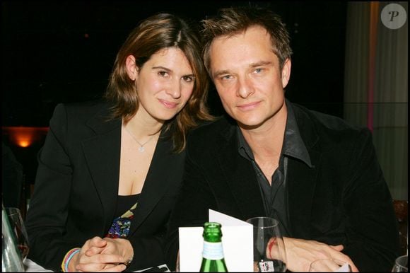 Exclusif : David Hallyday et Alexandra Pastor - Soirée de la maison de disques Warner à Paris en 2006. Angeli-Rindoff / Bestimage