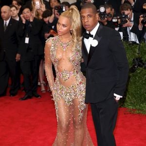 Beyonce, Jay-Z - Soirée Costume Institute Gala 2015 (Met Ball) au Metropolitan Museum, célébrant l'ouverture de Chine : à travers le miroir à New York. Le 4 mai 2015. Photo par FAMEFLYNET / BESTIMAGE
