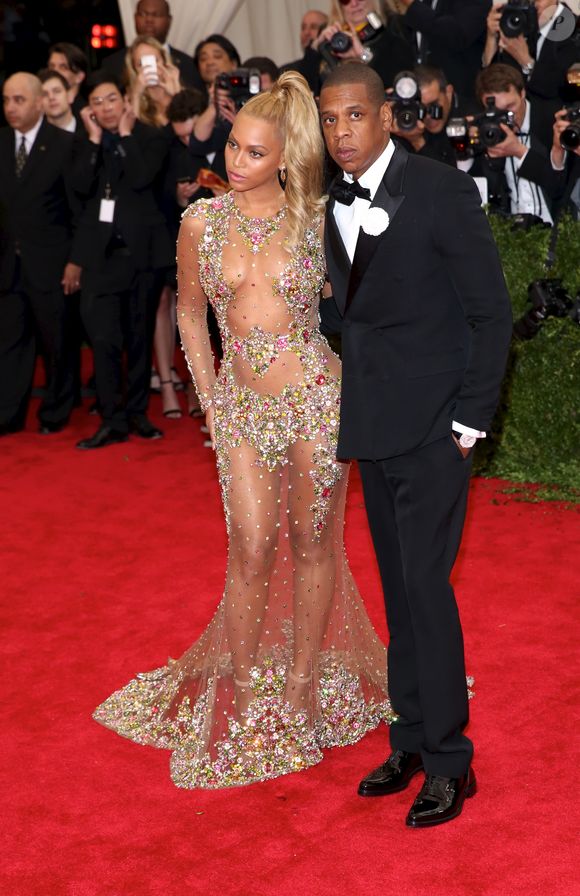 Beyonce, Jay-Z - Soirée Costume Institute Gala 2015 (Met Ball) au Metropolitan Museum, célébrant l'ouverture de Chine : à travers le miroir à New York. Le 4 mai 2015. Photo par FAMEFLYNET / BESTIMAGE