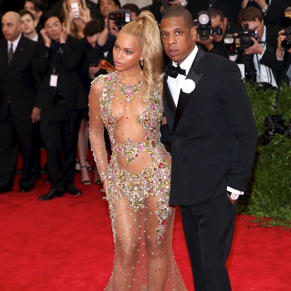 Beyonce, Jay-Z - Soirée Costume Institute Gala 2015 (Met Ball) au Metropolitan Museum, célébrant l'ouverture de Chine : à travers le miroir à New York. Le 4 mai 2015. Photo par FAMEFLYNET / BESTIMAGE