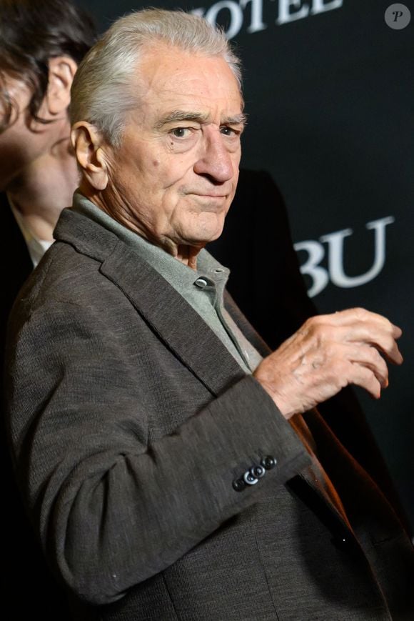 L'acteur Robert De Niro assiste à l'ouverture de l'hôtel Nobu sur la Via Veneto à Rome (Italie), le 6 novembre 2025.
