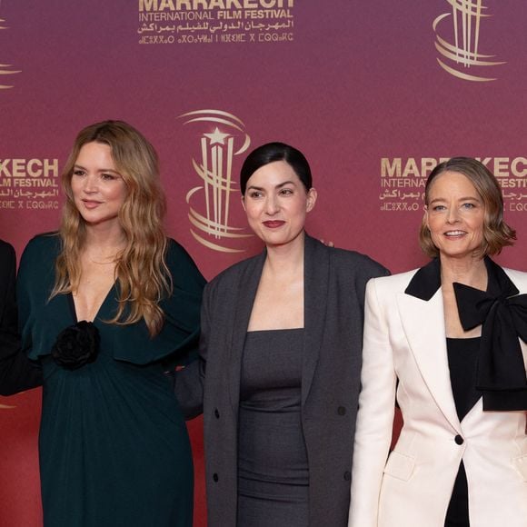 Vincent Lacoste, Virginie Efira, Rebecca Zlotowski, Jodie Foster et Anne Berest assistent au 22ème Festival International du Film de Marrakech Jour 2 le 29 novembre 2025 à Paris, France. Photo by Nasser Berzane/ABACAPRESS.COM
