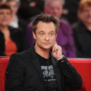 David Hallyday lors de l'enregistrement de l'émission Vivement Dimanche a Paris, France, le 8 décembre 2010. © Colin Max/ABACA