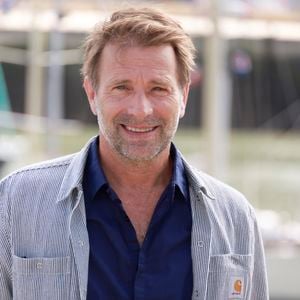 Thomas Jouannet au photocall de "Prométhée" lors de la 24ème édition du Festival de la Fiction TV de la Rochelle, le 15 septembre 2022.
© Christophe Aubert via Bestimage