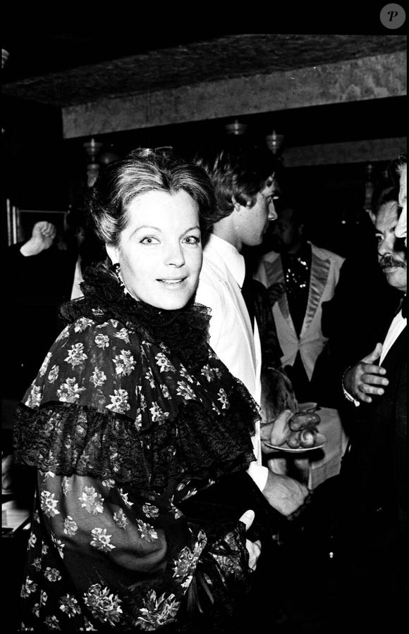 Romy Schneider au Festival de Cannes en 1977.
Photo de Bestimage