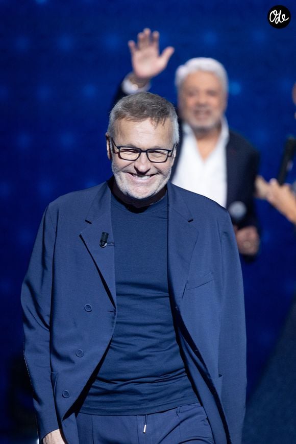 Exclusif - Laurent Ruquier lors de l'enregistrement de l'émission "La Boîte à secrets", présentée par F.Bollaert et diffusée le 16 octobre sur France 3, à Paris, France, le 29 septembre 2026. © Cyril Moreau/Bestimage