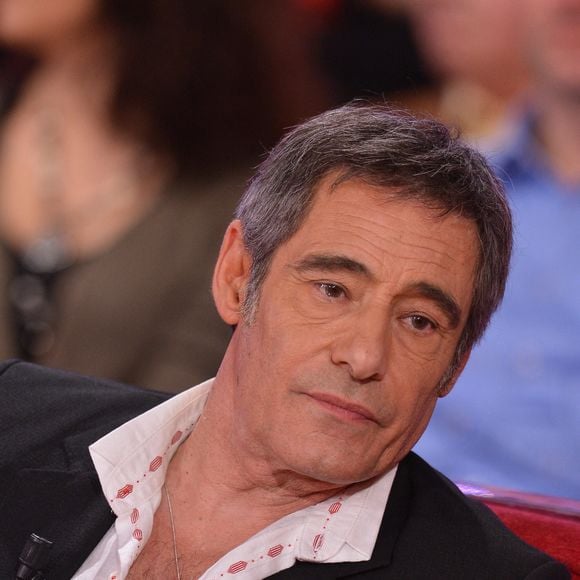 Gérard Lanvin lors de l'enregistrement de « Vivement Dimanche » le 22 janvier 2013 à Paris. Photo : Max Colin/ABACAPRESS.COM