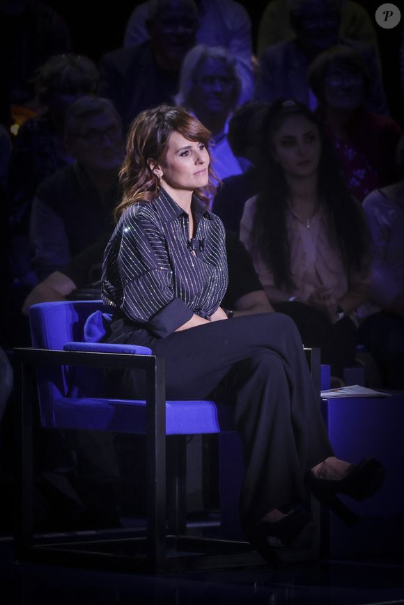 Exclusif - Faustine Bollaert - Enregistrement de l'émission "La boîte à secrets 13", présentée par F.Bollaert, et diffusée le 21 octobre sur France 3.
© Jack Tribeca / Bestimage