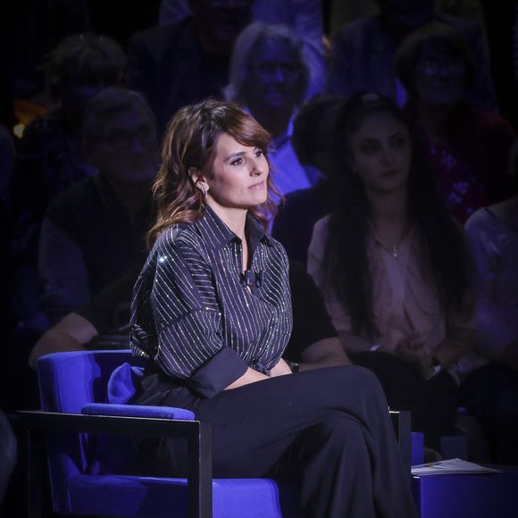 Exclusif - Faustine Bollaert - Enregistrement de l'émission "La boîte à secrets 13", présentée par F.Bollaert, et diffusée le 21 octobre sur France 3.
© Jack Tribeca / Bestimage