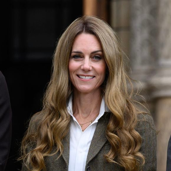 Princesse de Galles lors de leur visite des jardins nouvellement transformés du Musée d'histoire naturelle de Londres, au Royaume-Uni, le 4 septembre 2025. Photo par Doug Peters/Empics/ABACAPRESS.COM