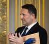 En effet, si le grand public le connait surtout comme étant un animateur, il s'avère qu'il est également un grand hommes d'affaires.
Arthur (Jacques Essebag) , laureat, lors de la remise du prix Jean Pierre-Bloch de la LICRA, à l Elysée, le 2 avril 2025. © Eric Tschaen / pool / Bestimage