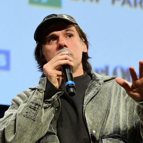 Orelsan à la halle Tony Garnier pour la nuit Japanime, animation japonaise lors du Festival Lumière 2025 de Lyon le samedi 18 octobre 2025. © Romain Doucelin/Bestimage