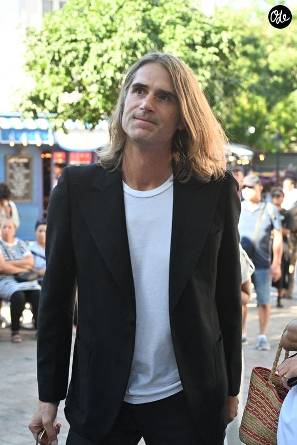 Obsèques de Vincent Belorgey alias "Kavinsky" en l'église Saint-Pierre-de-Montmartre le 12 août 2026.

© Christian Liewig / Bestimage