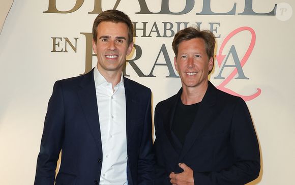 Jean-Baptiste Marteau et son compagnon Jean de Reynal - Première du film "Le Diable s'habille en Prada 2" au cinéma Le Grand Rex à Paris, le 27 avril 2026.

© Guirec Coadic/Bestimage