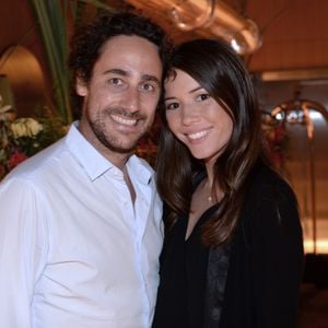 Emilie Broussouloux et son mari Thomas Hollande viennent d'accueillir leur troisième enfant.

Exclusif - Thomas Hollande et sa femme Emilie Broussouloux - Soirée "Back to Brach Good Vibes only" à l'hôtel Brach à Paris. © Rachid Bellak/Bestimage