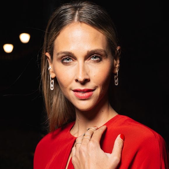 Ophélie Meunier aux arrivées du défilé Messika Collection Femme Prêt-à-Porter Printemps/Eté 2026 lors de la Fashion Week de Paris (PFW), au Musée des Arts décoratifs, à Paris, France, le 13 octobre 2025. Pierre Perusseau/Bestimage